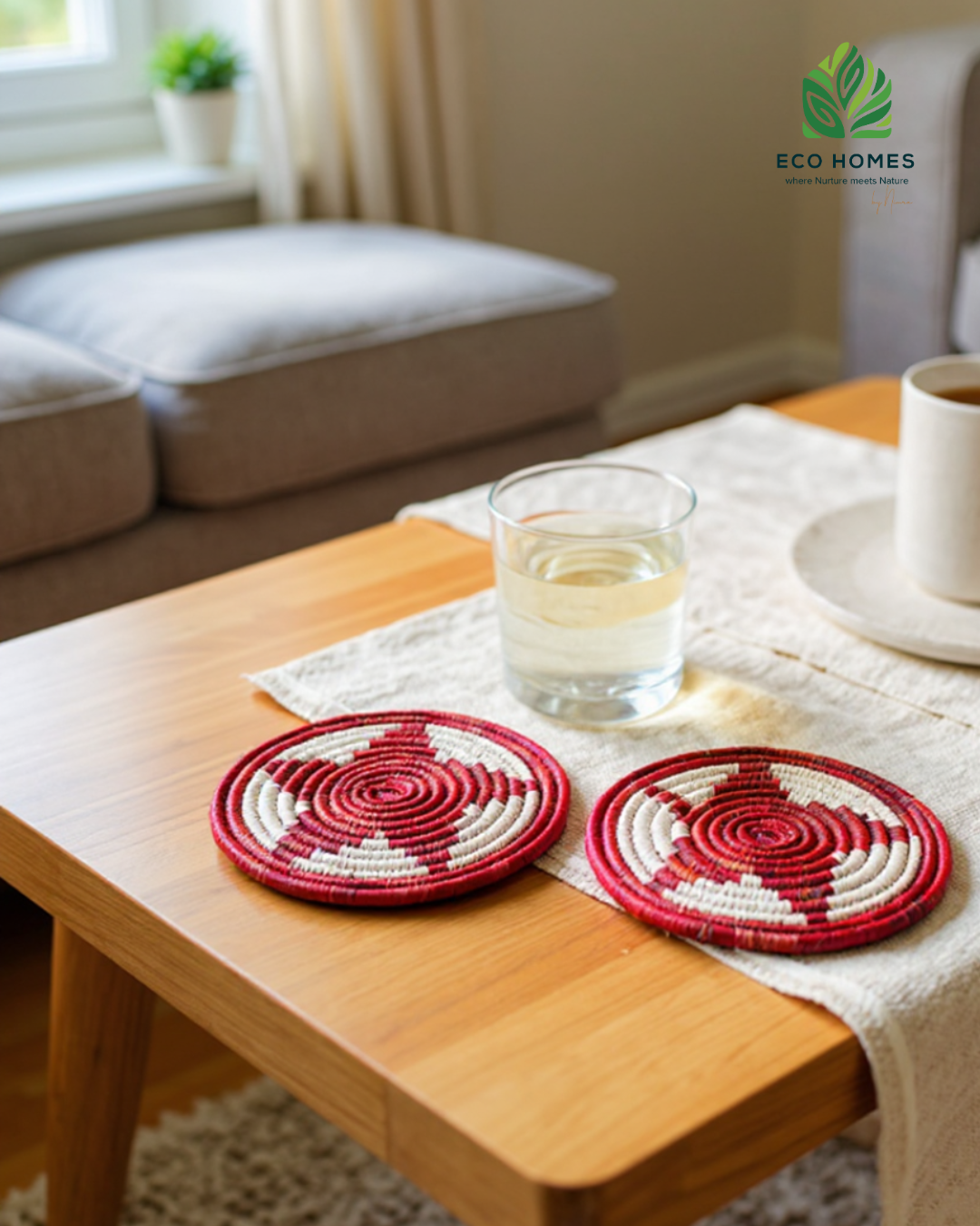 Star Woven Coaster – Set of 2