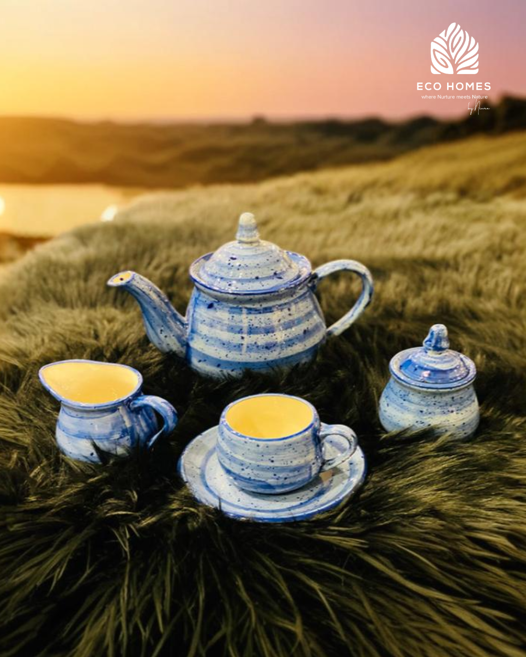 Handcrafted Ceramic Tea Set