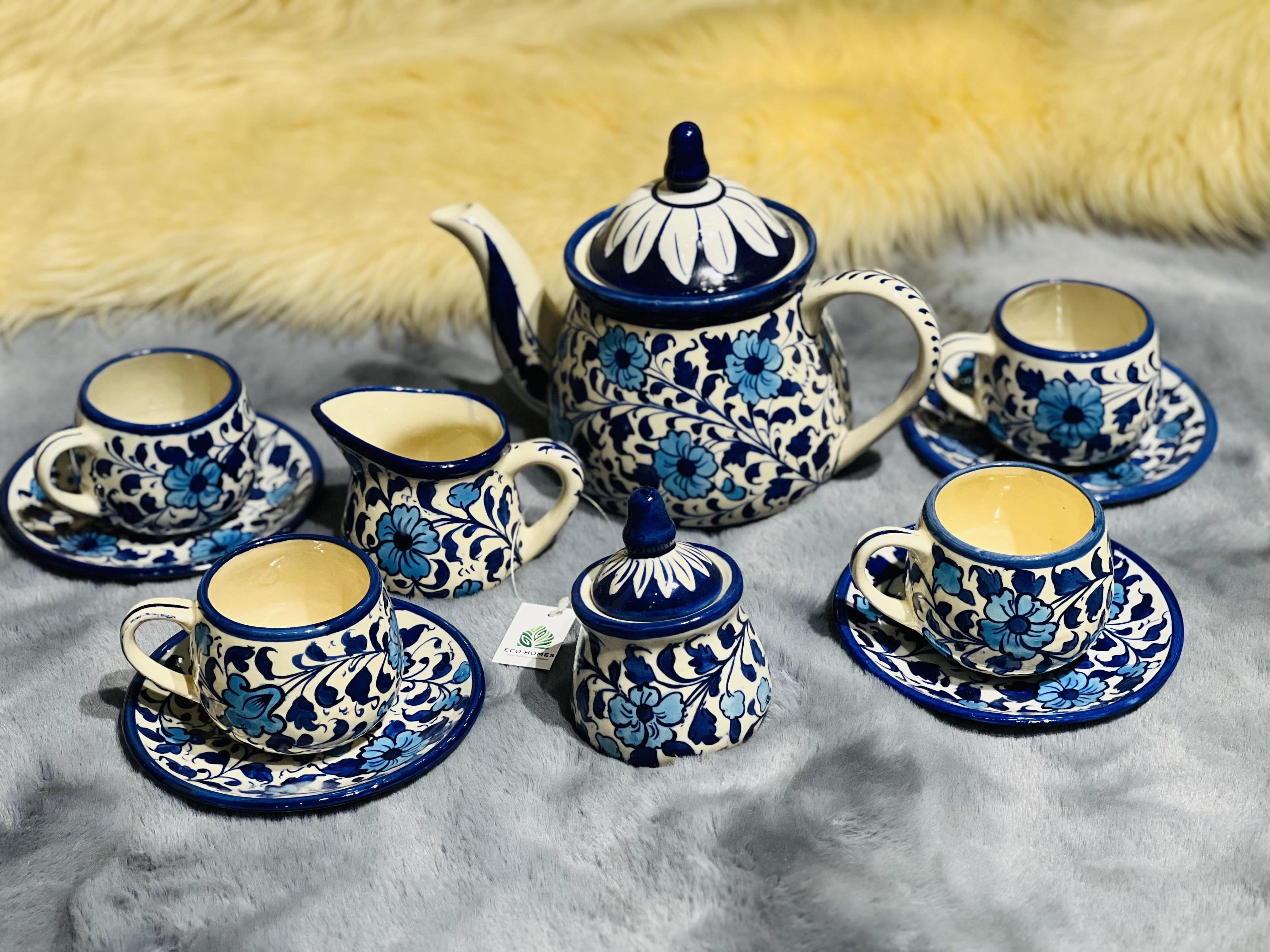 Floral tea set